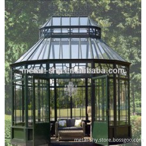 Garden pavilion metal gazebo